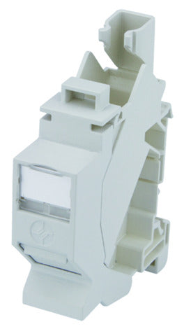 Telegärtner Tragschienen-Verbinder TS45 AMJ-S inkl. AMJ-S-Modul Cat.6A(IEC) T568A Telegärtner Tragschienen-Verbinder TS45 AMJ-S inkl. AMJ-S-Modul Cat.6A(IEC) T568A